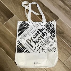 Lululemon Large Reusable Bag 16H x 13 W